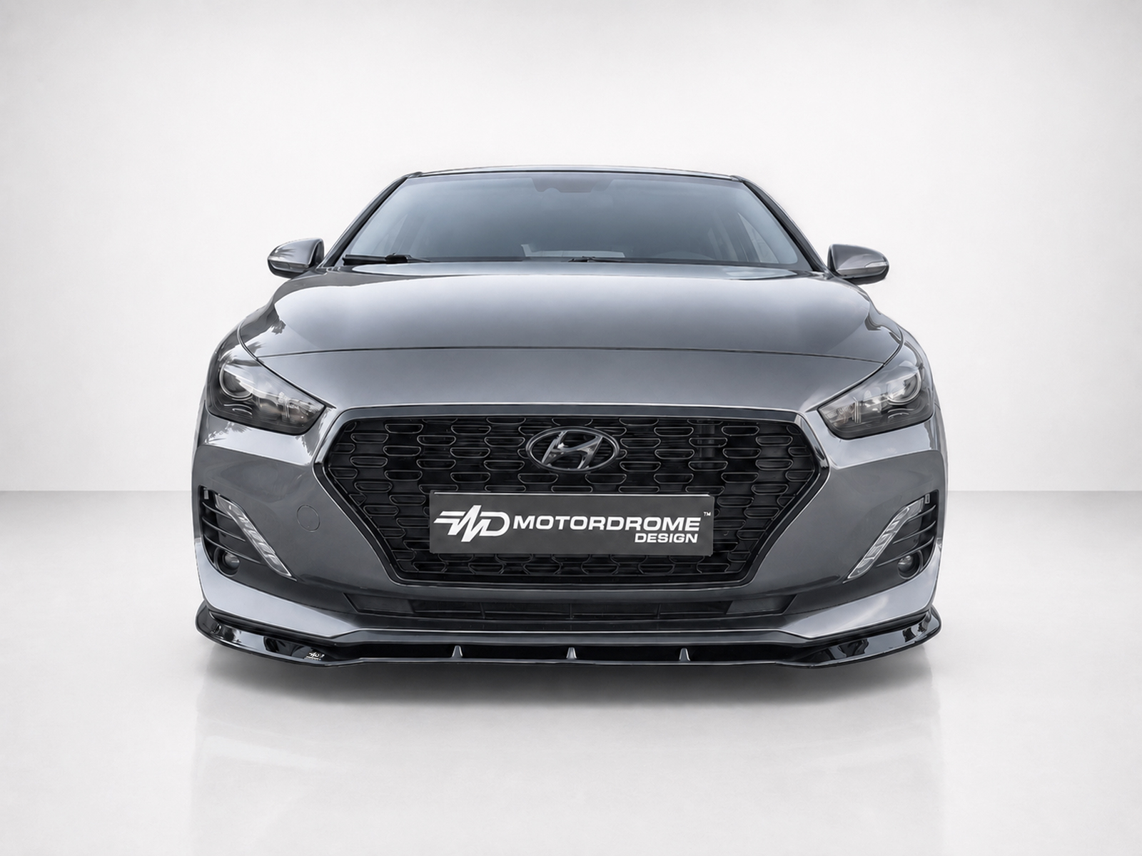 Εικόνα 1 από 4 — Motordrome – Εμπρός Σπλίτερ για Hyundai i30 Mk3 Fastback (2016-2020) – 1 Τεμ.  (K180-007)