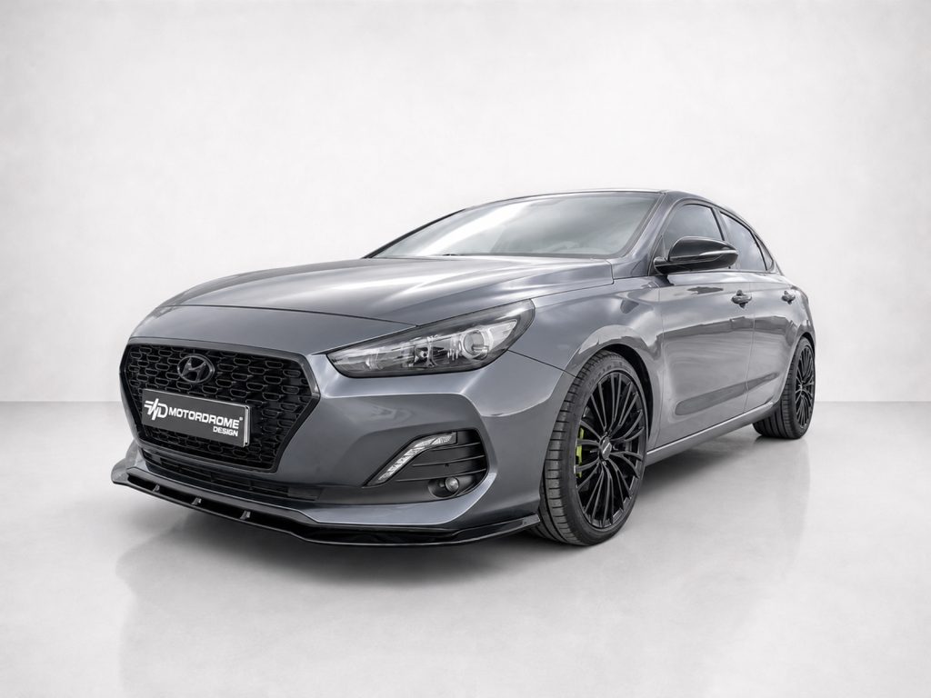 Εικόνα 2 από 4 — Motordrome – Εμπρός Σπλίτερ για Hyundai i30 Mk3 Fastback (2016-2020) – 1 Τεμ.  (K180-007)