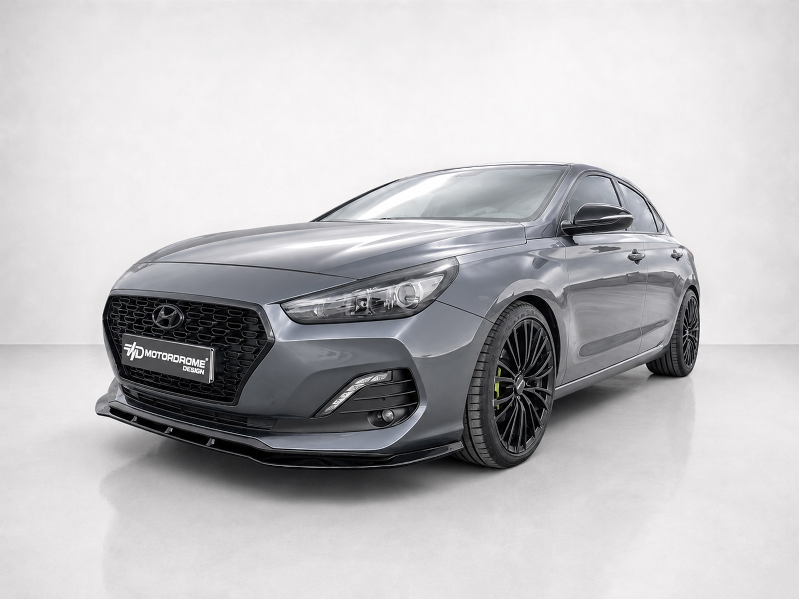 Εικόνα 2 από 4 — Motordrome – Εμπρός Σπλίτερ για Hyundai i30 Mk3 Fastback (2016-2020) – 1 Τεμ.  (K180-007)