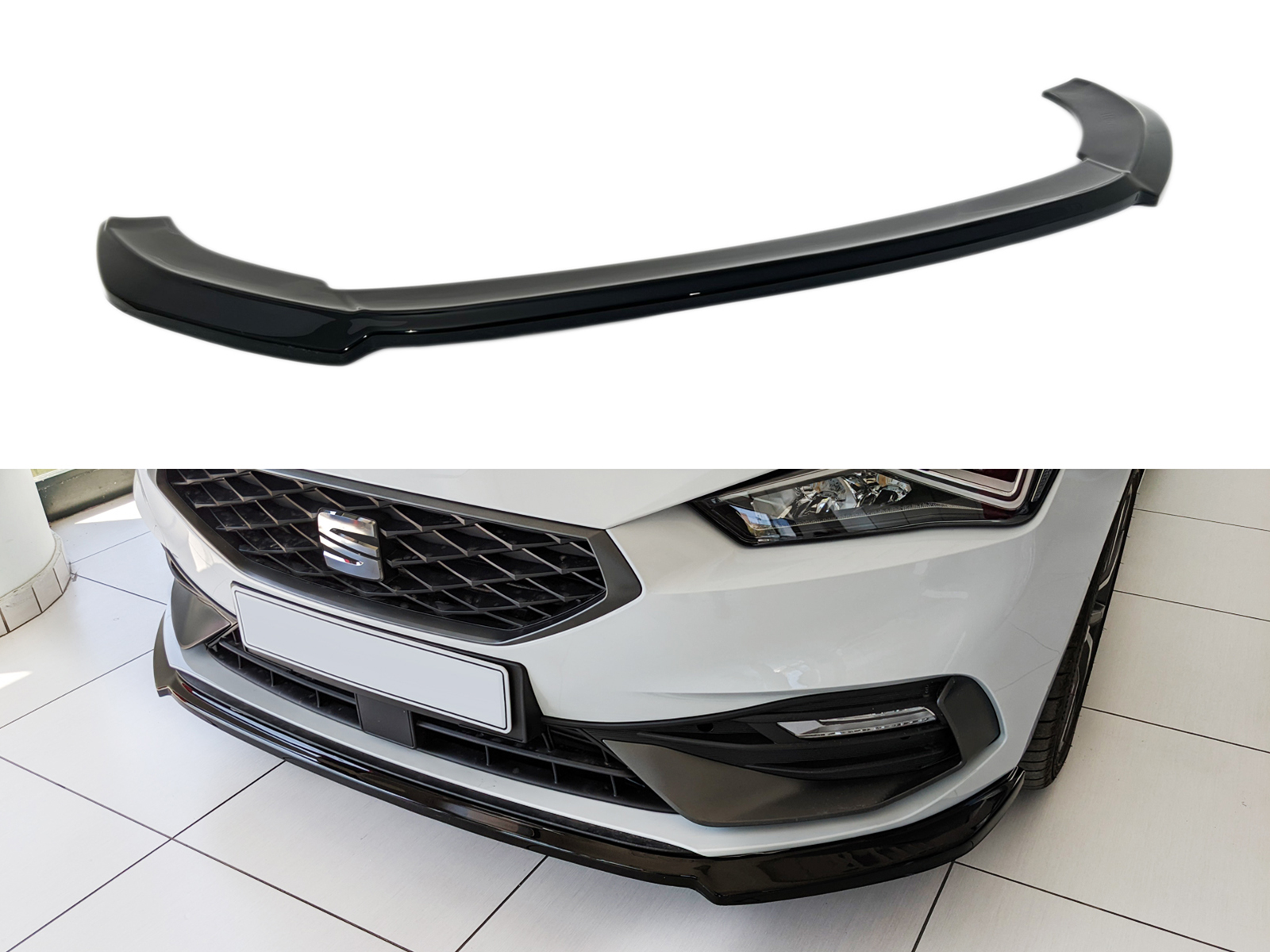 Εικόνα 1 από 4 — Motordrome – Εμπρός Σπλίτερ για Seat Leon MK4 FR (2020-) – 1 Τεμ.  (K181-001)