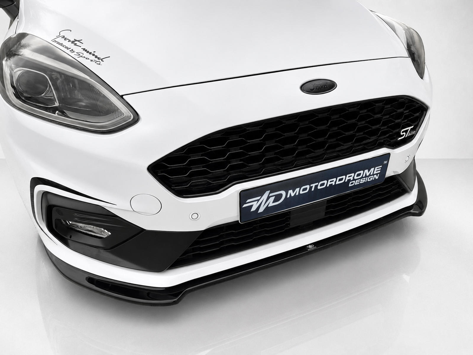 Εικόνα 3 από 7 — Motordrome – Εμπρός Σπλίτερ για Ford Fiesta Mk8 ST / ST-Line (2017-2021) – 1 Τεμ.  (K182-001)