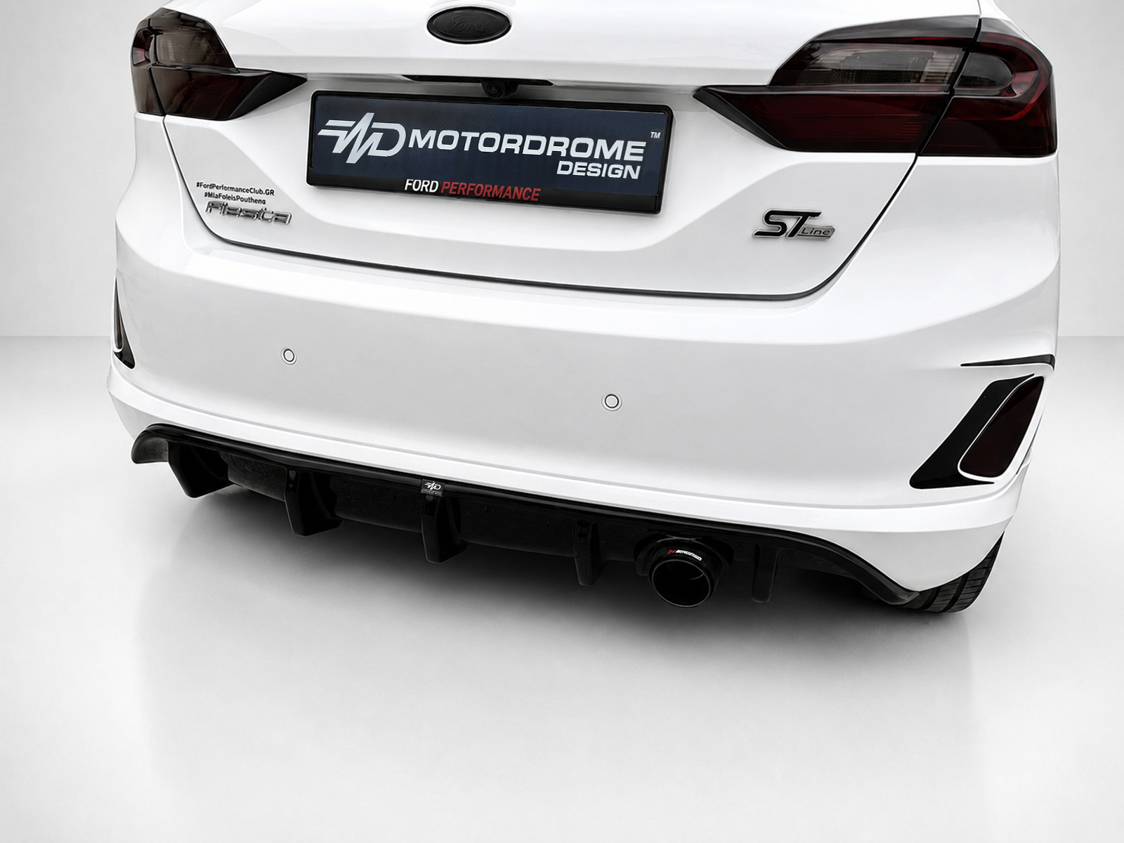Εικόνα 4 από 5 — Motordrome – Πίσω Διαχύτης για Ford Fiesta Mk8 ST-Line (2017-) – 1 Τεμ.  (K182-004)