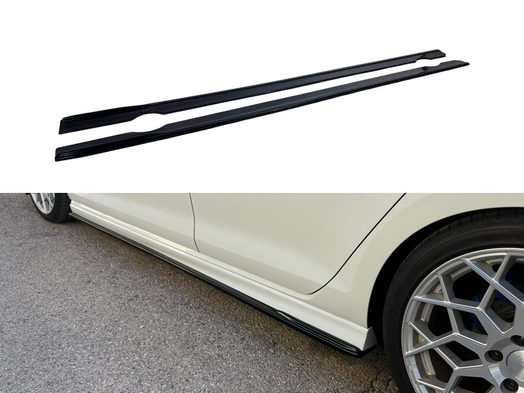 Εικόνα 1 από 6 — Motordrome – Επιπρόσθετα Μαρσπιέ για VW Golf Mk7 R / R-Line – 1 Σετ. (K186-002)