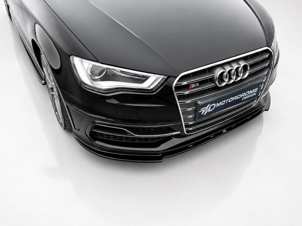 Εικόνα 2 από 6 — Motordrome – Εμπρός Σπλίτερ για Audi S3 / A3 S-Line 8V Hatchback / Sportback – 1 Τεμ.  (K187-001)