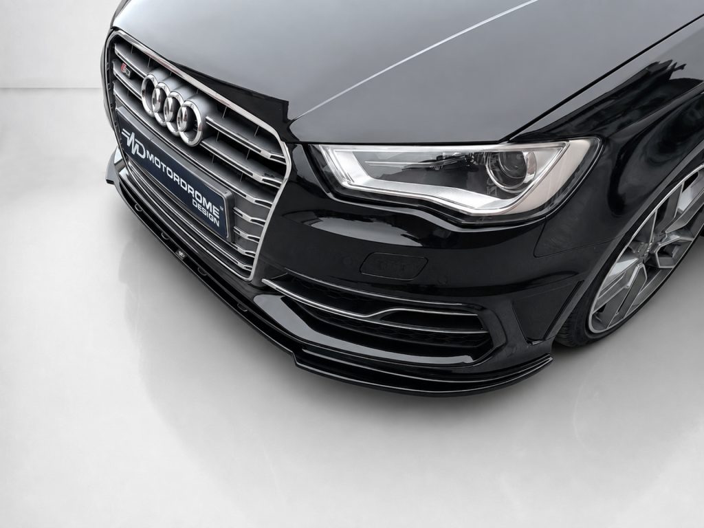 Εικόνα 3 από 6 — Motordrome – Εμπρός Σπλίτερ για Audi S3 / A3 S-Line 8V Hatchback / Sportback – 1 Τεμ.  (K187-001)