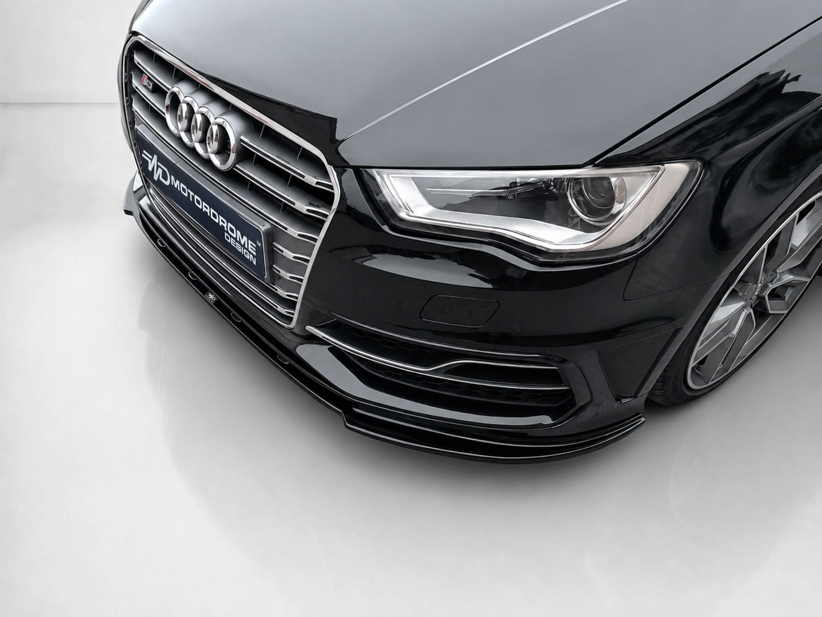 Εικόνα 3 από 6 — Motordrome – Εμπρός Σπλίτερ για Audi S3 / A3 S-Line 8V Hatchback / Sportback – 1 Τεμ.  (K187-001)