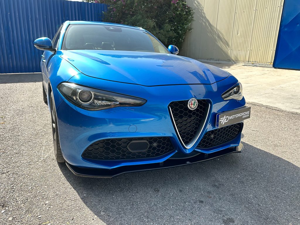 Εικόνα 2 από 6 — Motordrome – Εμπρός Σπλίτερ για Alfa Romeo Giulia Veloce – 1 Τεμ.  (K188-001)