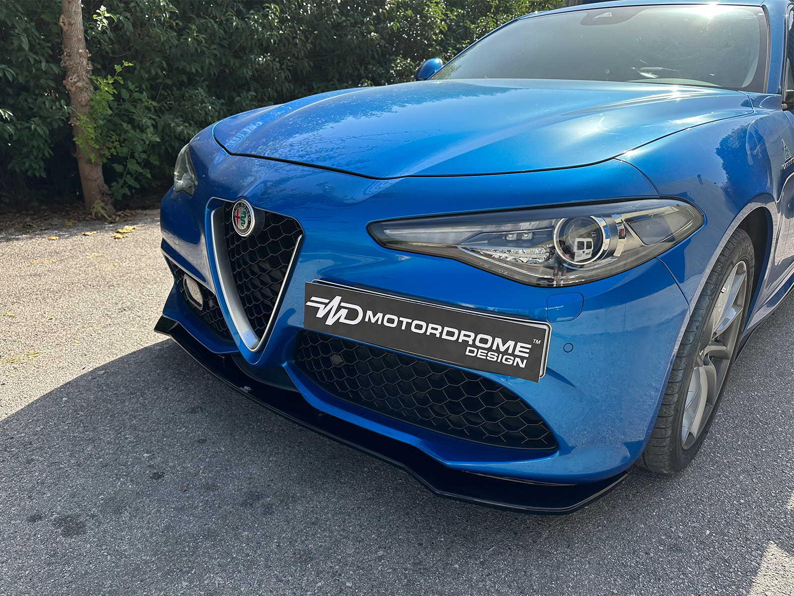 Εικόνα 4 από 6 — Motordrome – Εμπρός Σπλίτερ για Alfa Romeo Giulia Veloce – 1 Τεμ.  (K188-001)