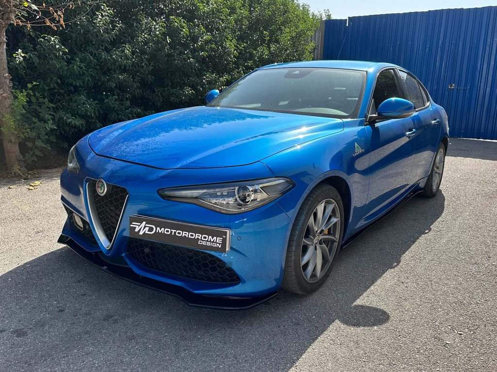 Εικόνα 5 από 6 — Motordrome – Εμπρός Σπλίτερ για Alfa Romeo Giulia Veloce – 1 Τεμ.  (K188-001)