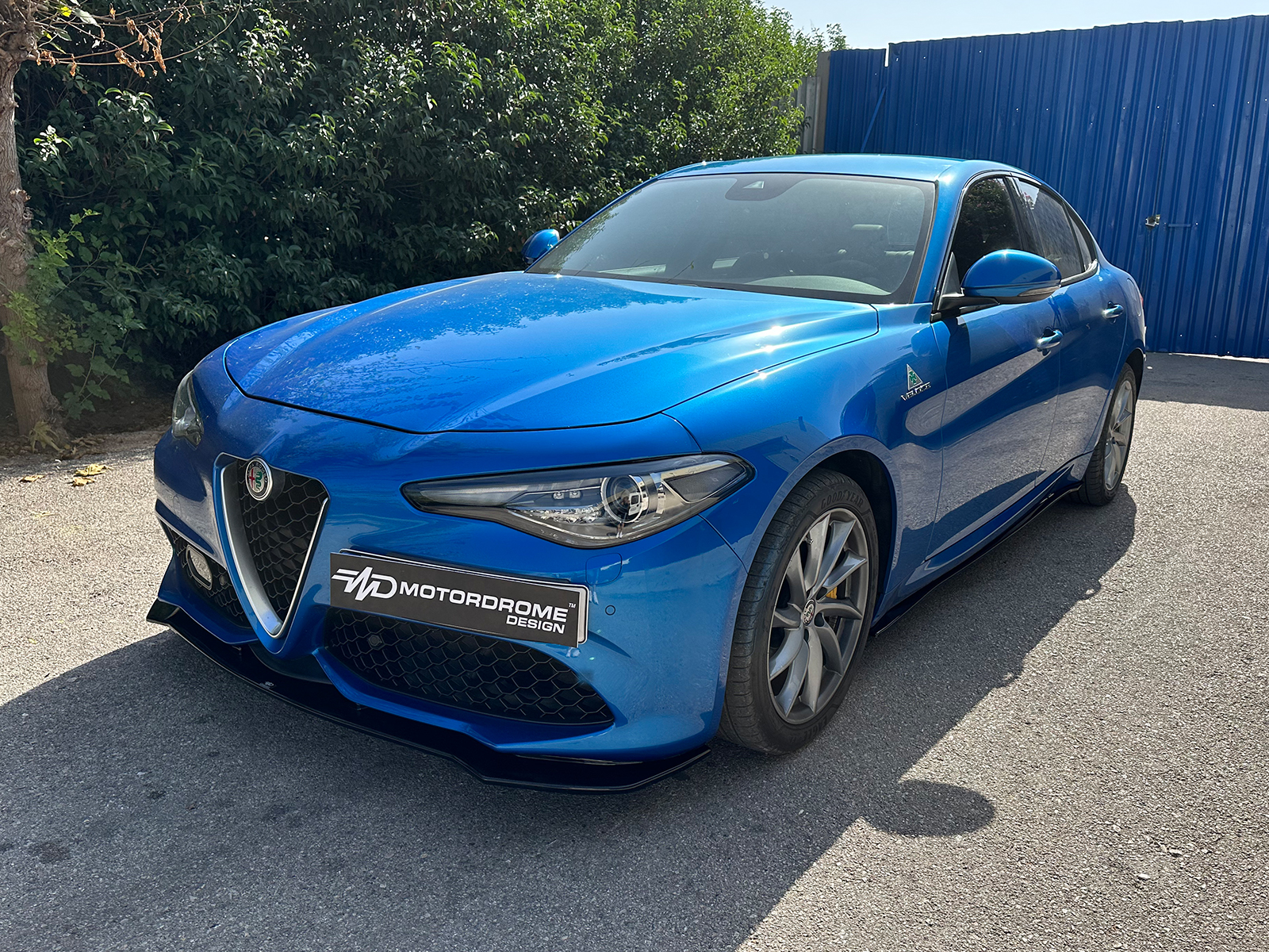 Εικόνα 5 από 6 — Motordrome – Εμπρός Σπλίτερ για Alfa Romeo Giulia Veloce – 1 Τεμ.  (K188-001)