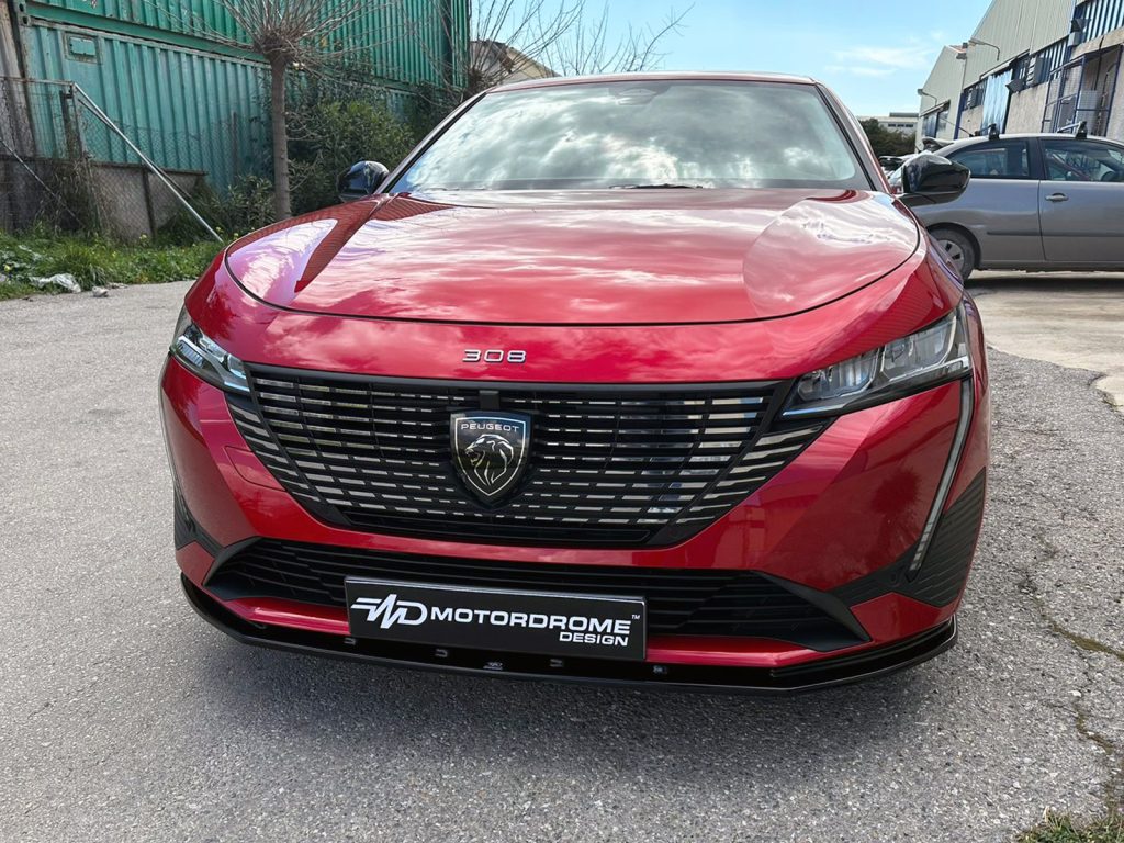 Εικόνα 2 από 7 — Motordrome – Εμπρός Σπλίτερ για Peugeot 308 Mk3 (2021-) – 1 Τεμ.  (K189-001)