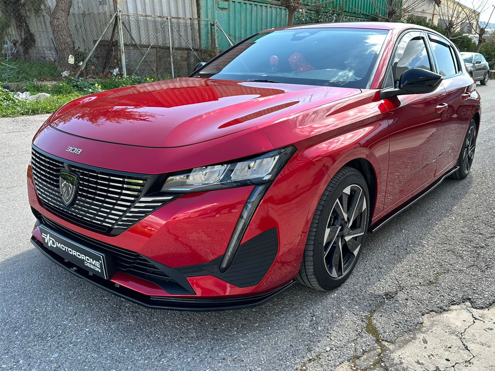 Εικόνα 3 από 7 — Motordrome – Εμπρός Σπλίτερ για Peugeot 308 Mk3 (2021-) – 1 Τεμ.  (K189-001)