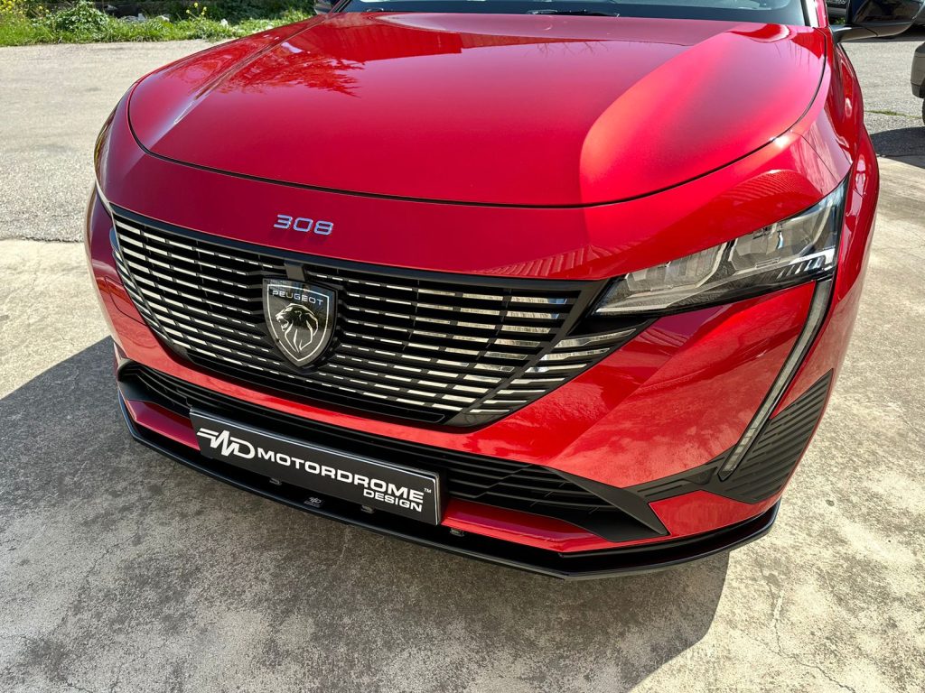 Εικόνα 4 από 7 — Motordrome – Εμπρός Σπλίτερ για Peugeot 308 Mk3 (2021-) – 1 Τεμ.  (K189-001)