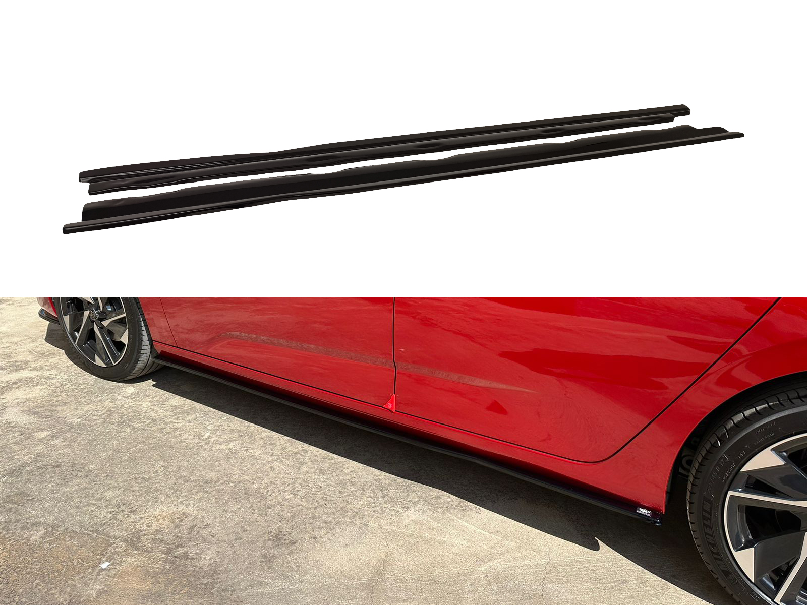 Εικόνα 1 από 7 — Motordrome – Επιπρόσθετα Μαρσπιέ για Peugeot 308 Mk3 Hatchback (2021-) – 1 Σετ. (K189-002)