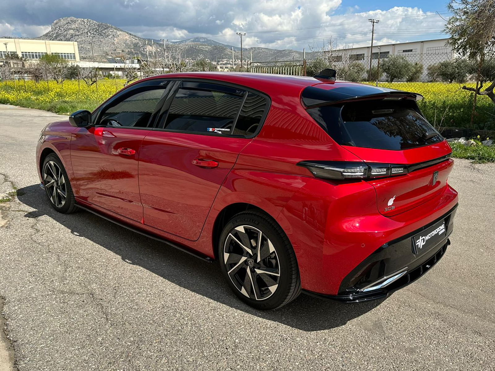 Εικόνα 6 από 7 — Motordrome – Επιπρόσθετα Μαρσπιέ για Peugeot 308 Mk3 Hatchback (2021-) – 1 Σετ. (K189-002)