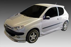 Motordrome - Μαρσπιέ για Peugeot 206 - 1 Σετ. (K19-003)