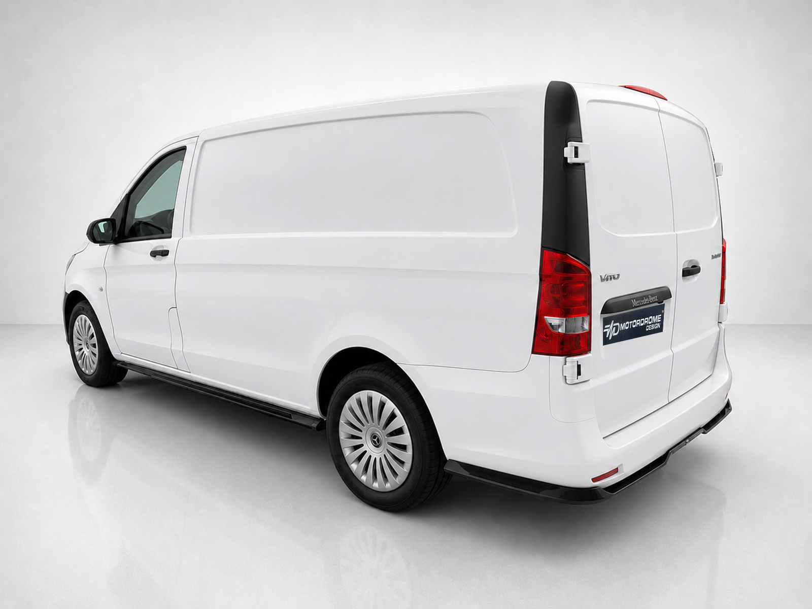 Εικόνα 2 από 4 — Motordrome – Πίσω Σπλίτερ Μακρύ για Mercedes Vito W447 Facelift (2024-) – 1 Τεμ.  (K190-004)