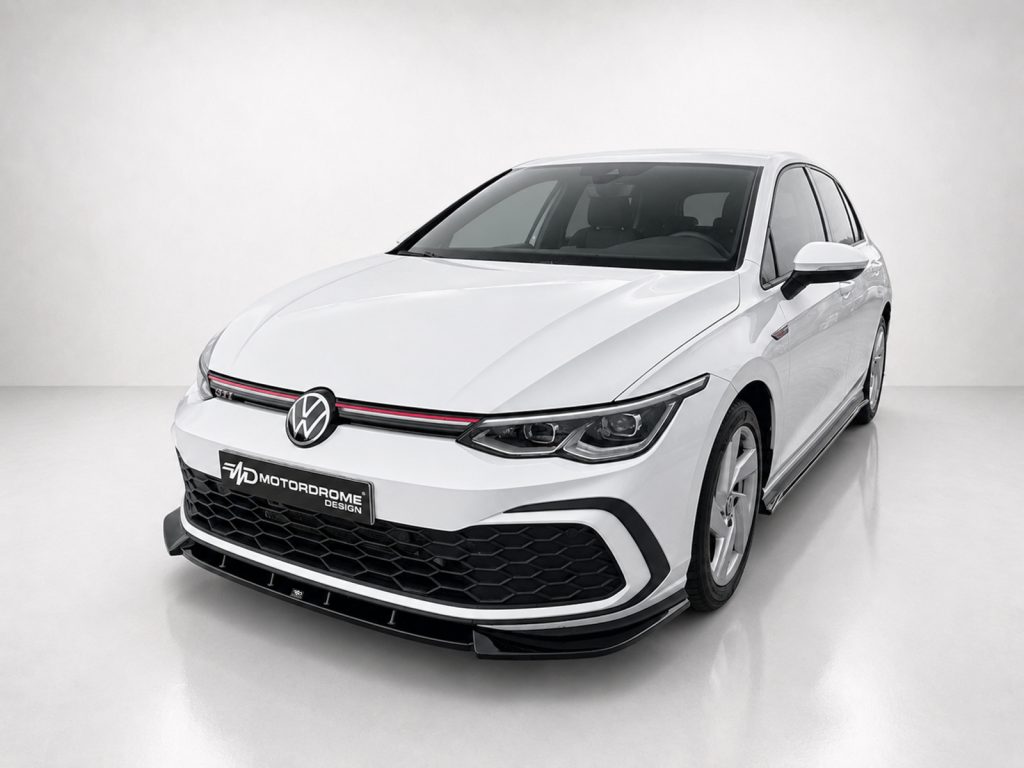 Εικόνα 2 από 6 — Motordrome – Εμπρός Σπλίτερ για Volkswagen Golf Mk8 GTI / GTE / R-Line – 1 Τεμ.  (K192-001)