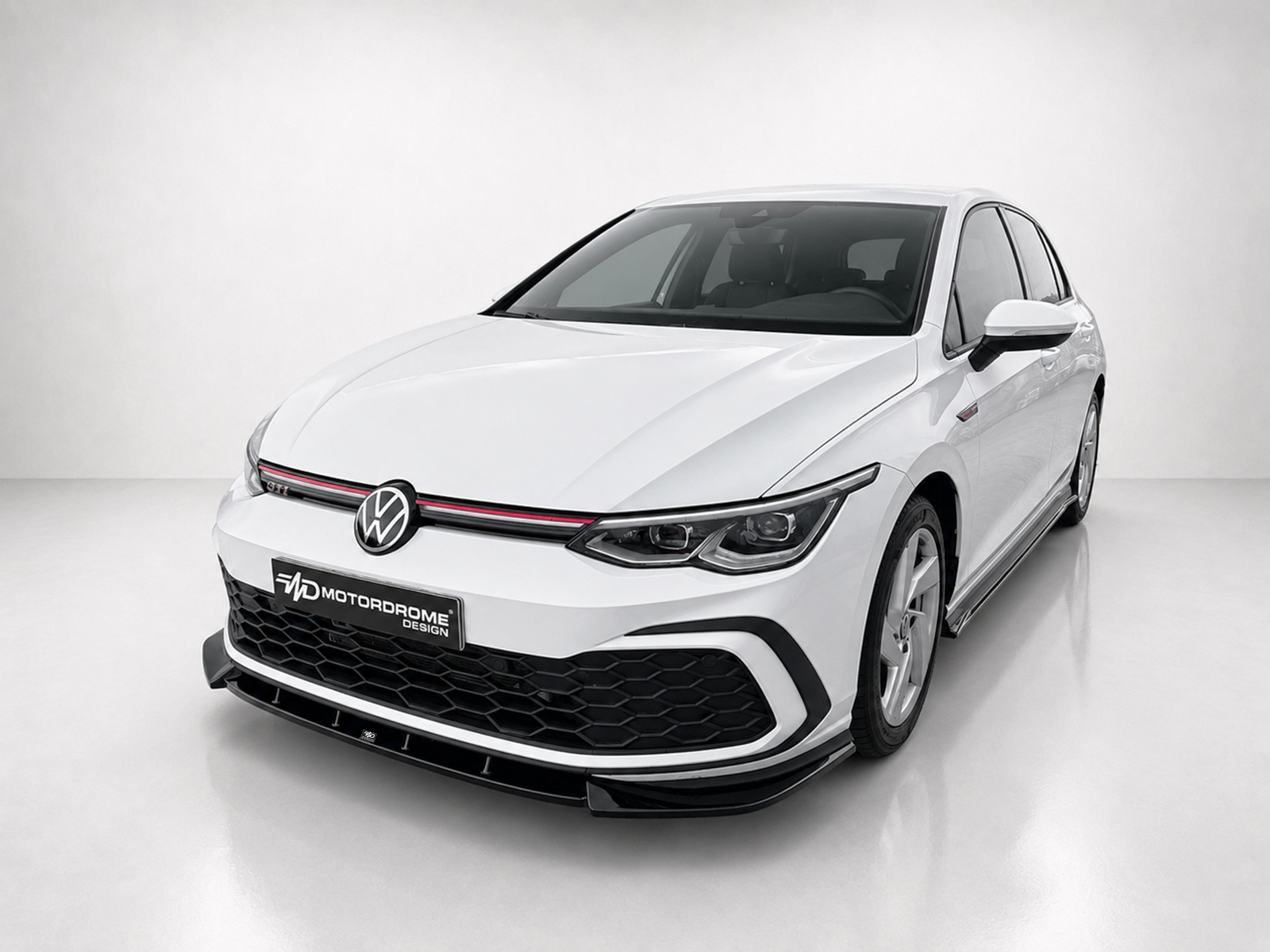 Εικόνα 2 από 6 — Motordrome – Εμπρός Σπλίτερ για Volkswagen Golf Mk8 GTI / GTE / R-Line – 1 Τεμ.  (K192-001)