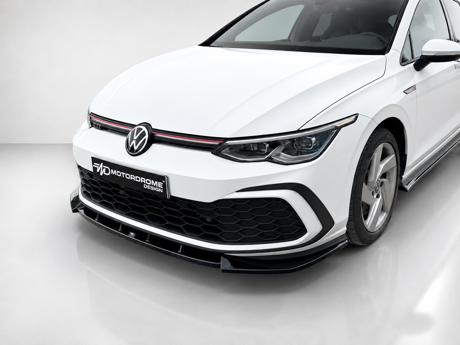 Εικόνα 3 από 6 — Motordrome – Εμπρός Σπλίτερ για Volkswagen Golf Mk8 GTI / GTE / R-Line – 1 Τεμ.  (K192-001)