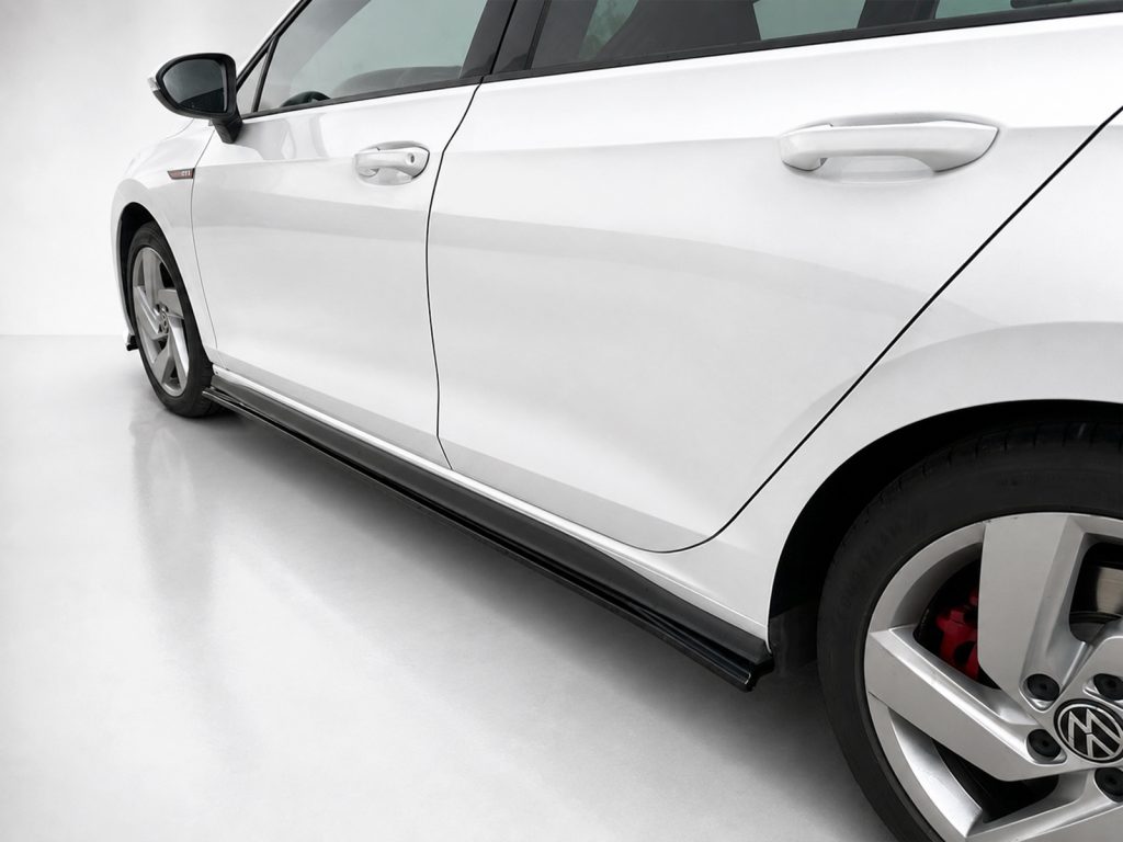 Εικόνα 3 από 5 — Motordrome – Επιπρόσθετα Μαρσπιέ V.1 για Volkswagen Golf Mk8 GTI / GTE / GTI Clubsport / R-Line – 1 Σετ. (K192-002)