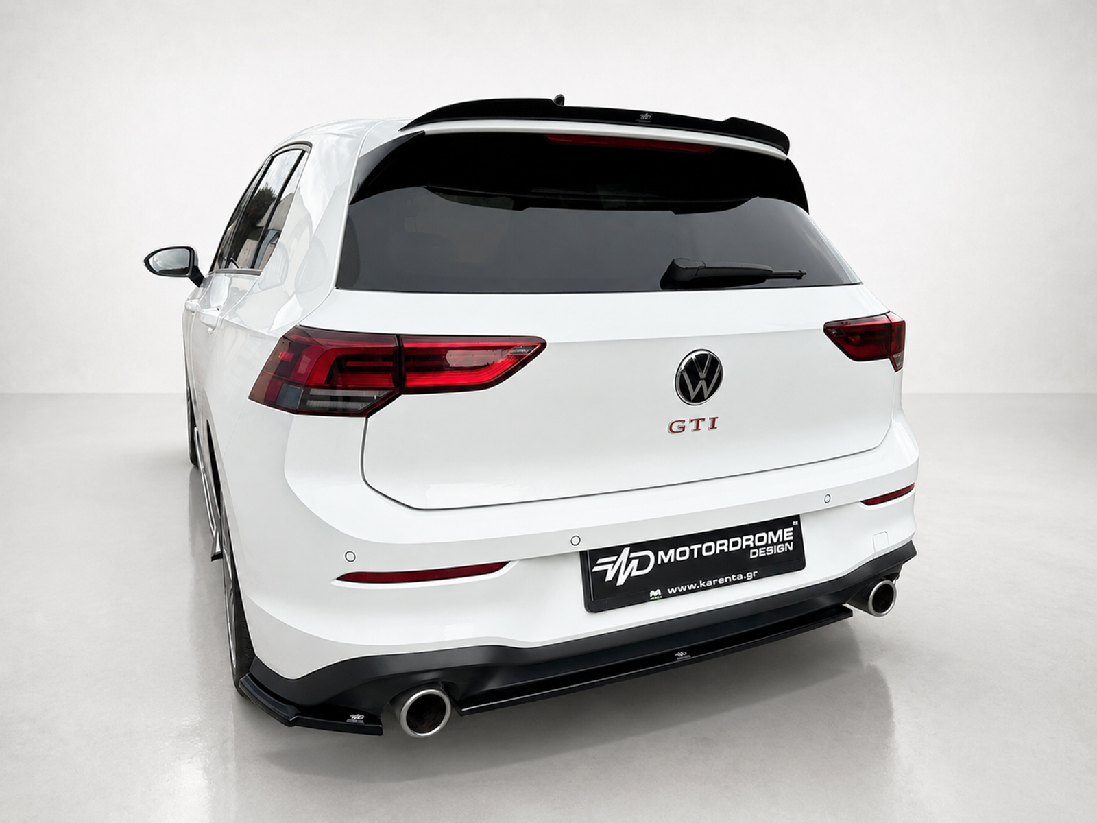 Εικόνα 3 από 6 — Motordrome – Πίσω Κεντρικό Σπλίτερ για Volkswagen Golf Mk8 GTI – 1 Τεμ.  (K192-004)