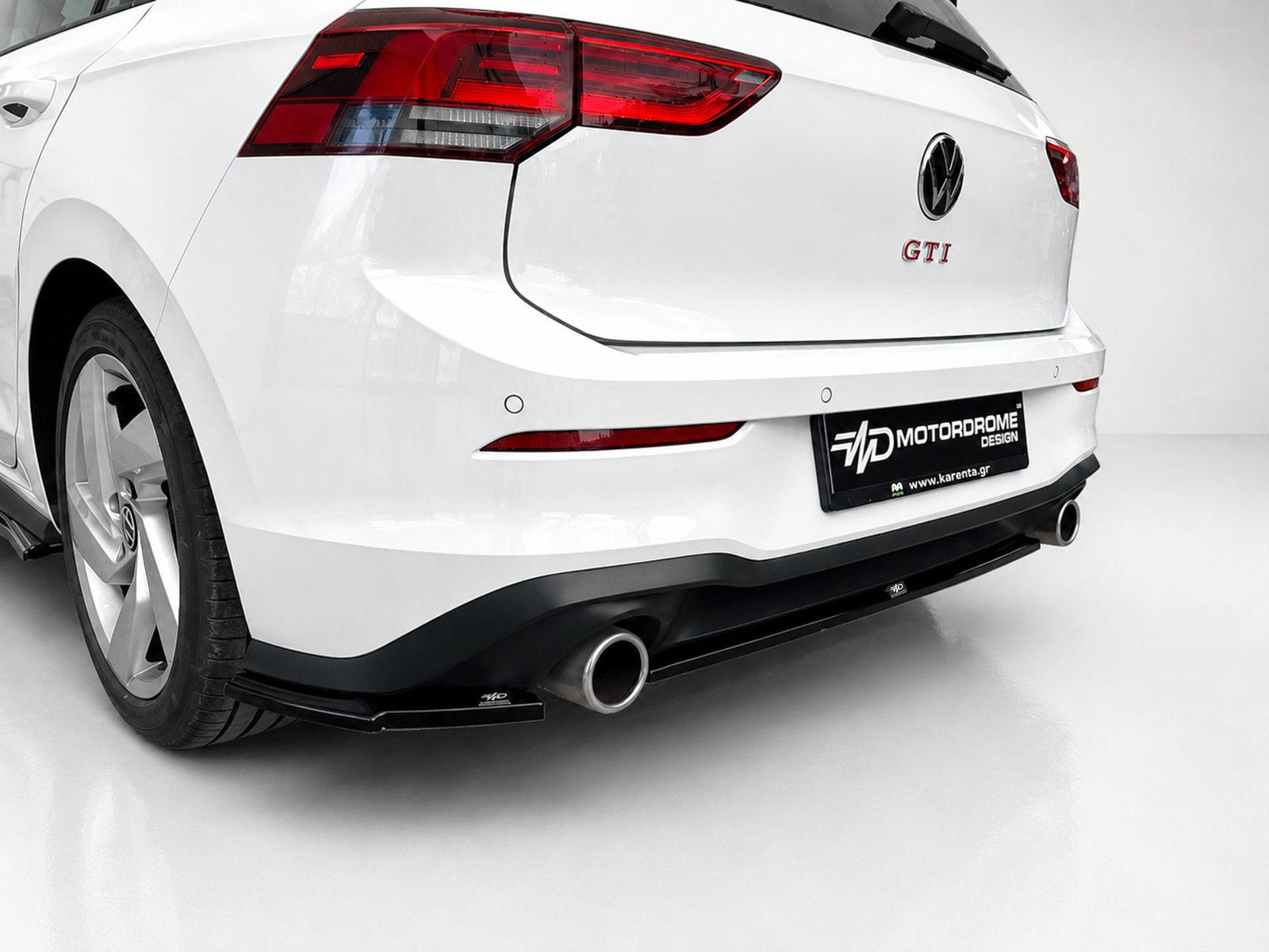 Εικόνα 4 από 6 — Motordrome – Πίσω Κεντρικό Σπλίτερ για Volkswagen Golf Mk8 GTI – 1 Τεμ.  (K192-004)