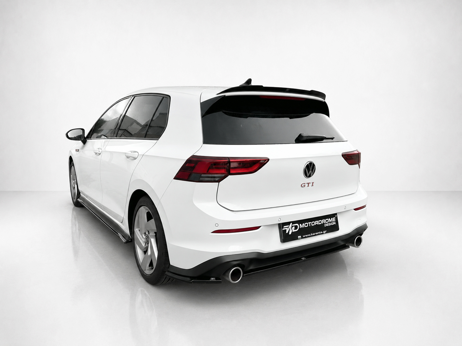Εικόνα 5 από 6 — Motordrome – Πίσω Κεντρικό Σπλίτερ για Volkswagen Golf Mk8 GTI – 1 Τεμ.  (K192-004)
