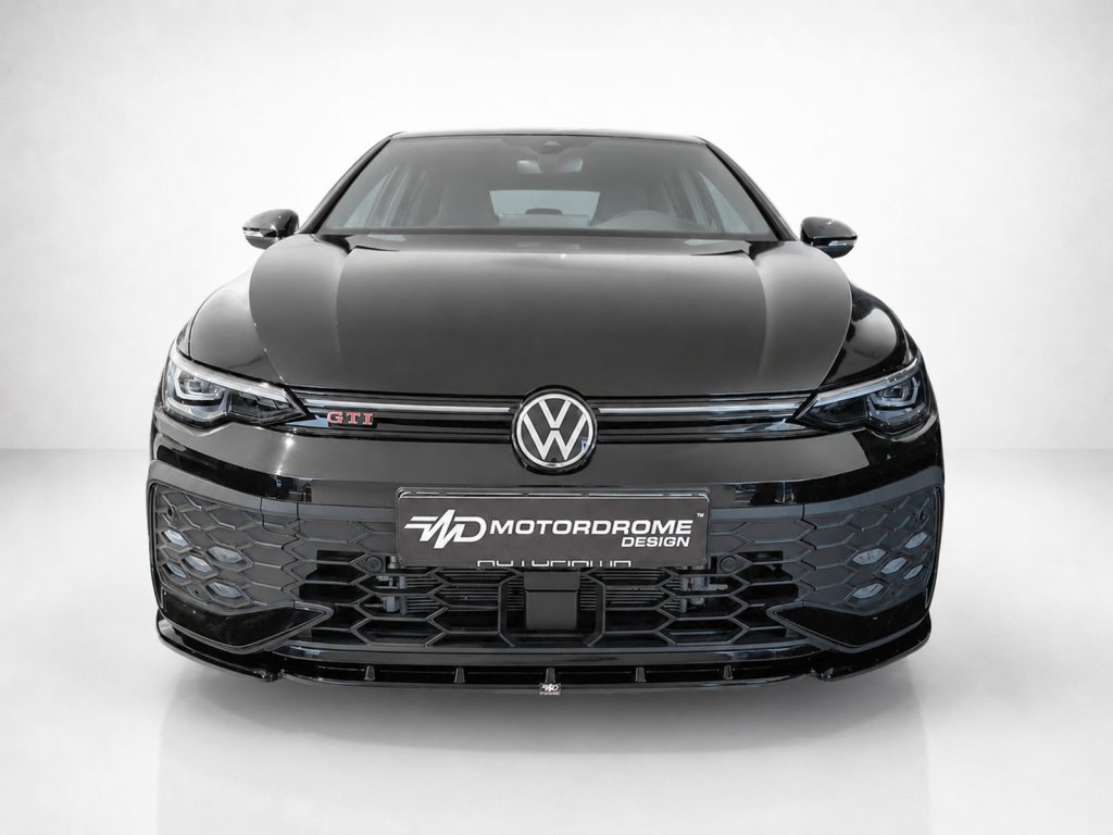 Εικόνα 1 από 6 — Motordrome – Εμπρός Σπλίτερ V.1 για Volkswagen Golf Mk8 Facelift GTI / GTE / R-Line – 1 Τεμ.  (K192-005)