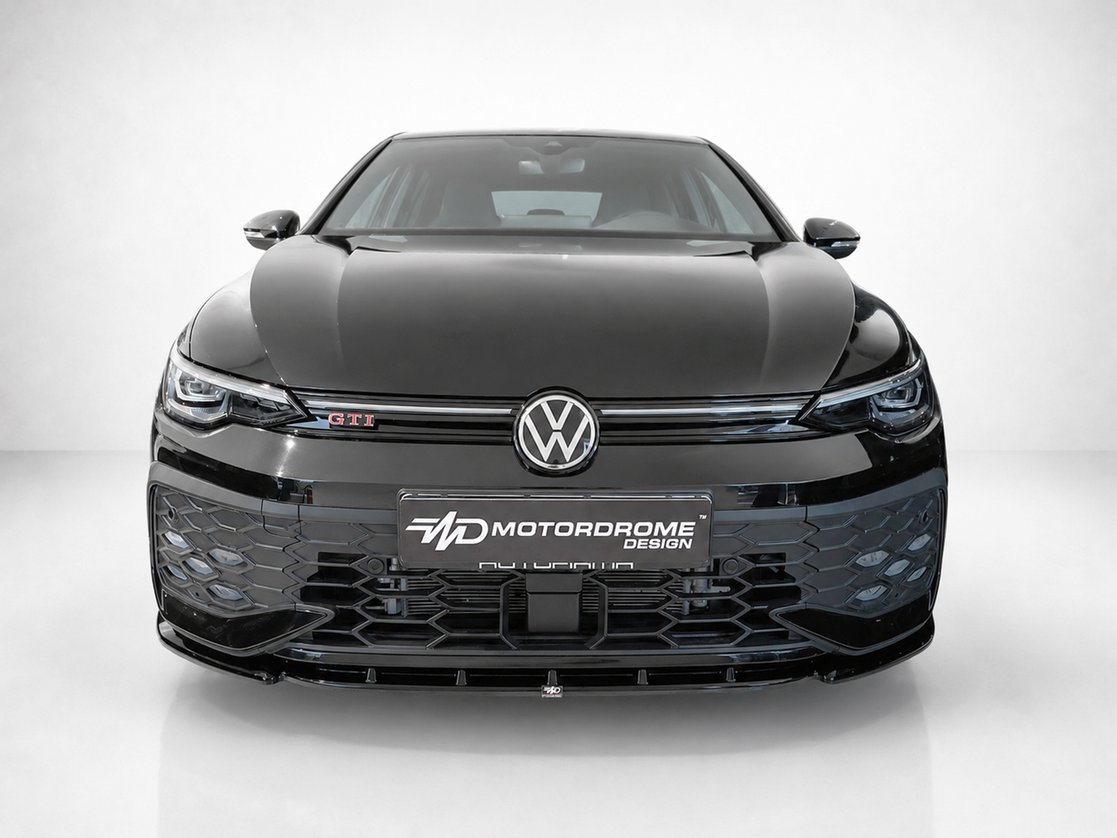 Εικόνα 1 από 6 — Motordrome – Εμπρός Σπλίτερ V.1 για Volkswagen Golf Mk8 Facelift GTI / GTE / R-Line – 1 Τεμ.  (K192-005)