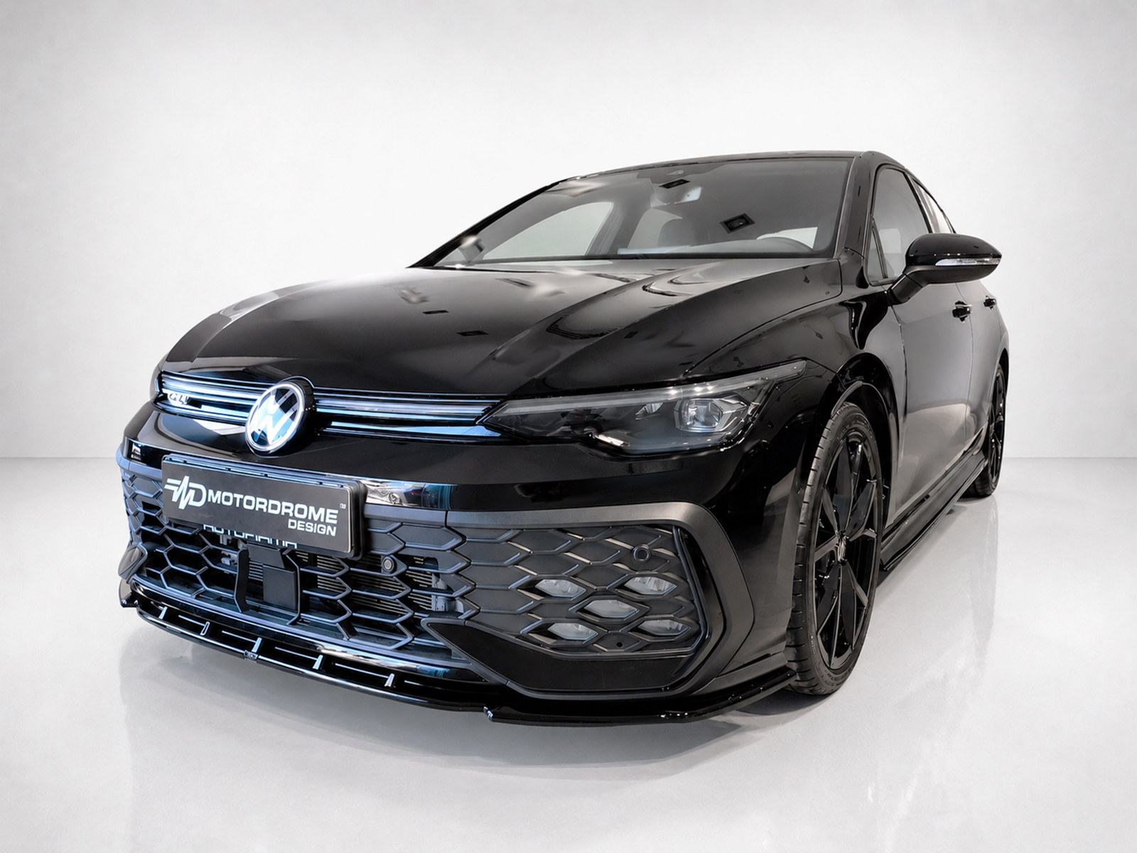 Εικόνα 2 από 6 — Motordrome – Εμπρός Σπλίτερ V.1 για Volkswagen Golf Mk8 Facelift GTI / GTE / R-Line – 1 Τεμ.  (K192-005)