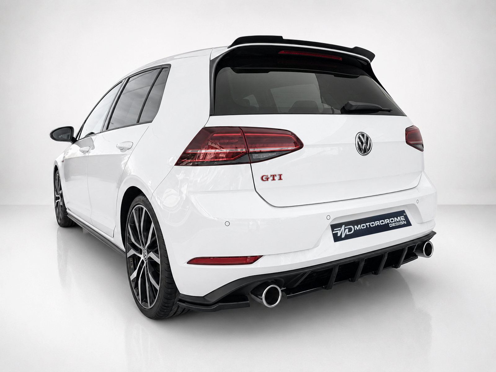 Εικόνα 2 από 5 — Motordrome – Πίσω Διαχύτης για Volkswagen Golf Mk7 Facelift GTI – 1 Τεμ.  (K196-004)