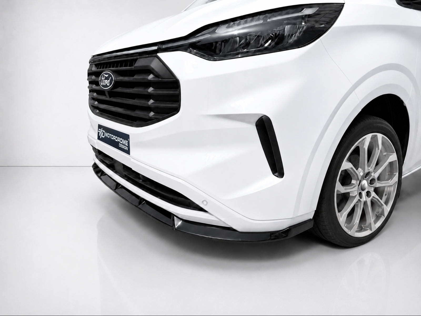 Εικόνα 4 από 7 — Motordrome – Εμπρός Σπλίτερ V.2 για Ford Transit Custom / Tourneo Mk2 (2023-) – 1 Τεμ.  (K200-005)