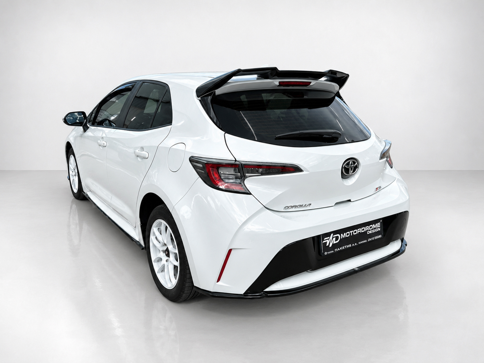 Εικόνα 3 από 6 — Motordrome – Επιπρόσθετα Μαρσπιέ για Toyota Corolla Mk12 Hatchback (2018-) – 1 Σετ. (K201-002)