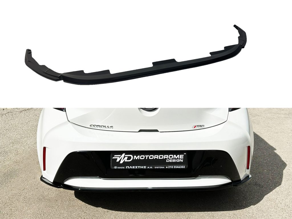 Εικόνα 1 από 5 — Motordrome – Πίσω Σπλίτερ για Toyota Corolla Mk12 Hatchback (2018-) – 1 Τεμ.  (K201-003)