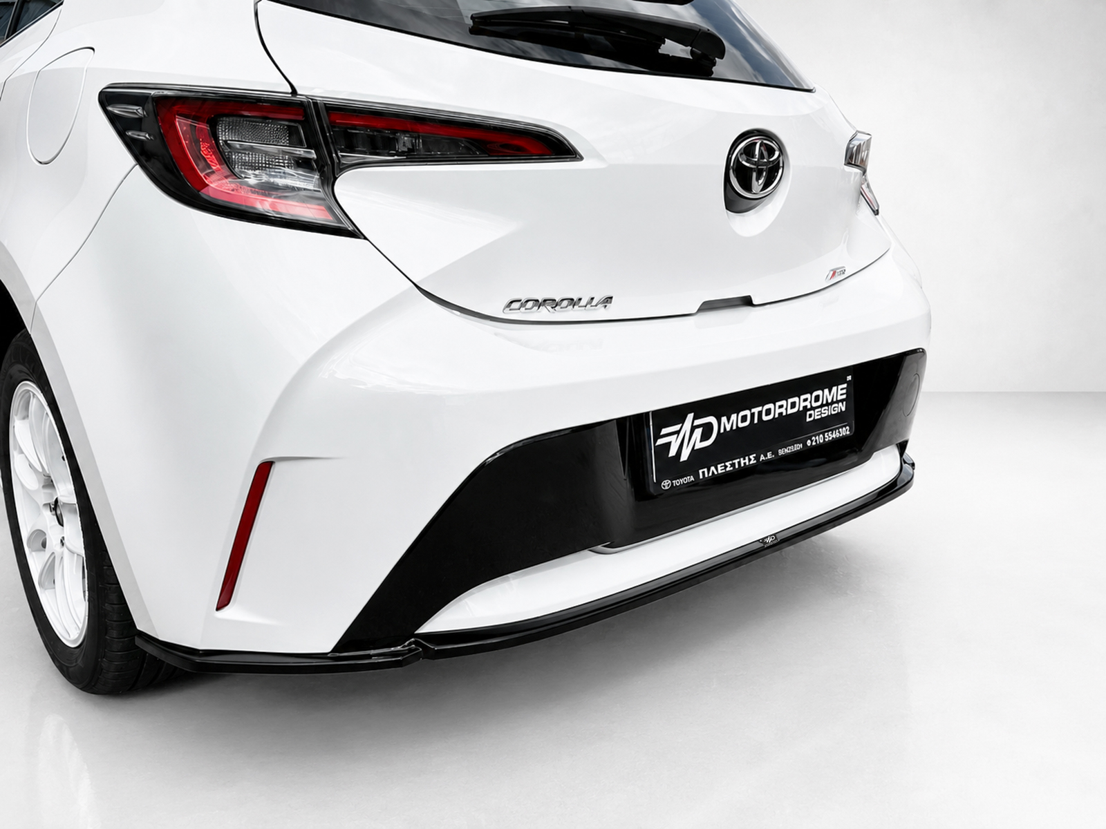 Εικόνα 2 από 5 — Motordrome – Πίσω Σπλίτερ για Toyota Corolla Mk12 Hatchback (2018-) – 1 Τεμ.  (K201-003)
