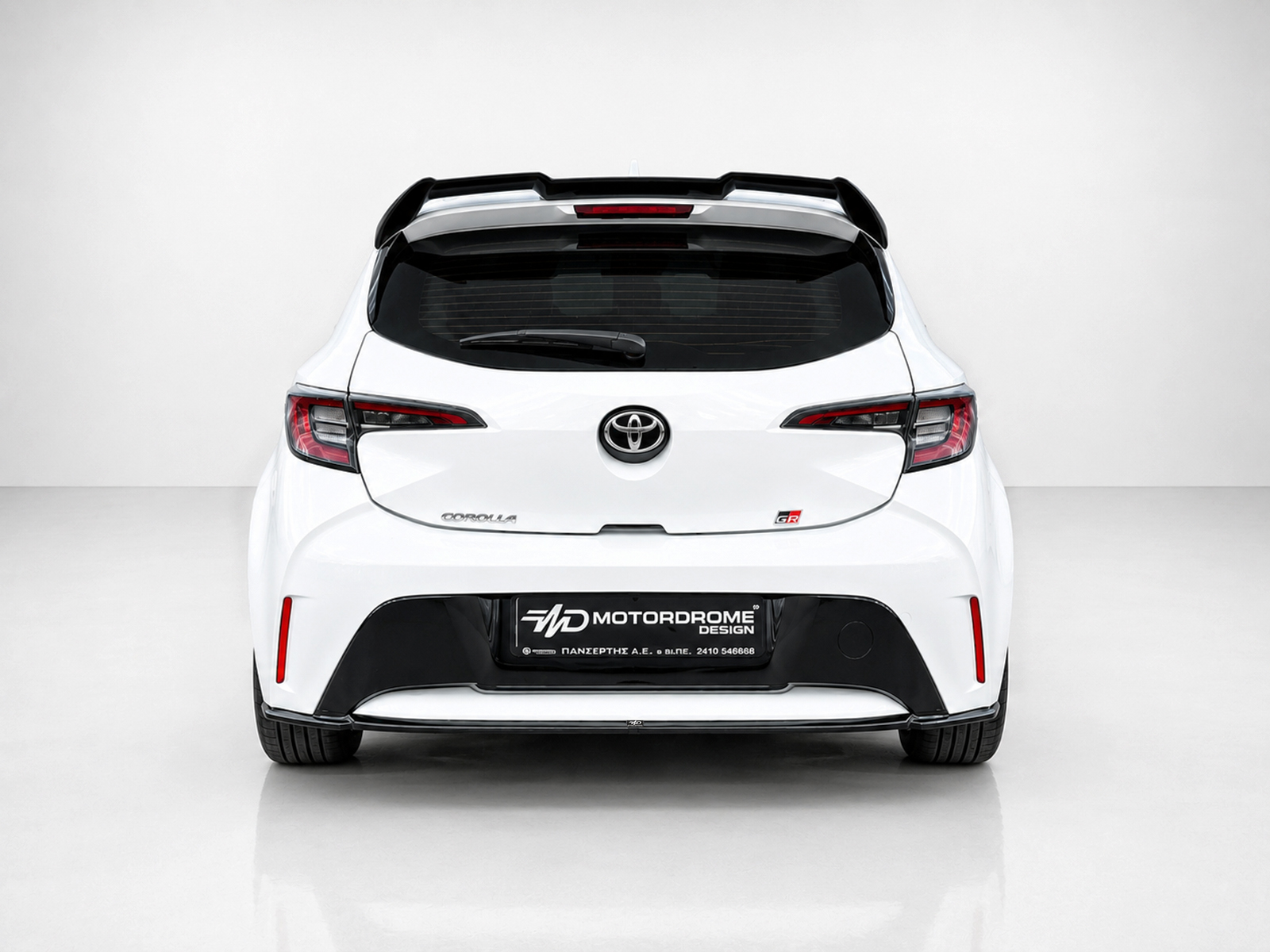 Εικόνα 3 από 5 — Motordrome – Πίσω Σπλίτερ για Toyota Corolla Mk12 Hatchback (2018-) – 1 Τεμ.  (K201-003)