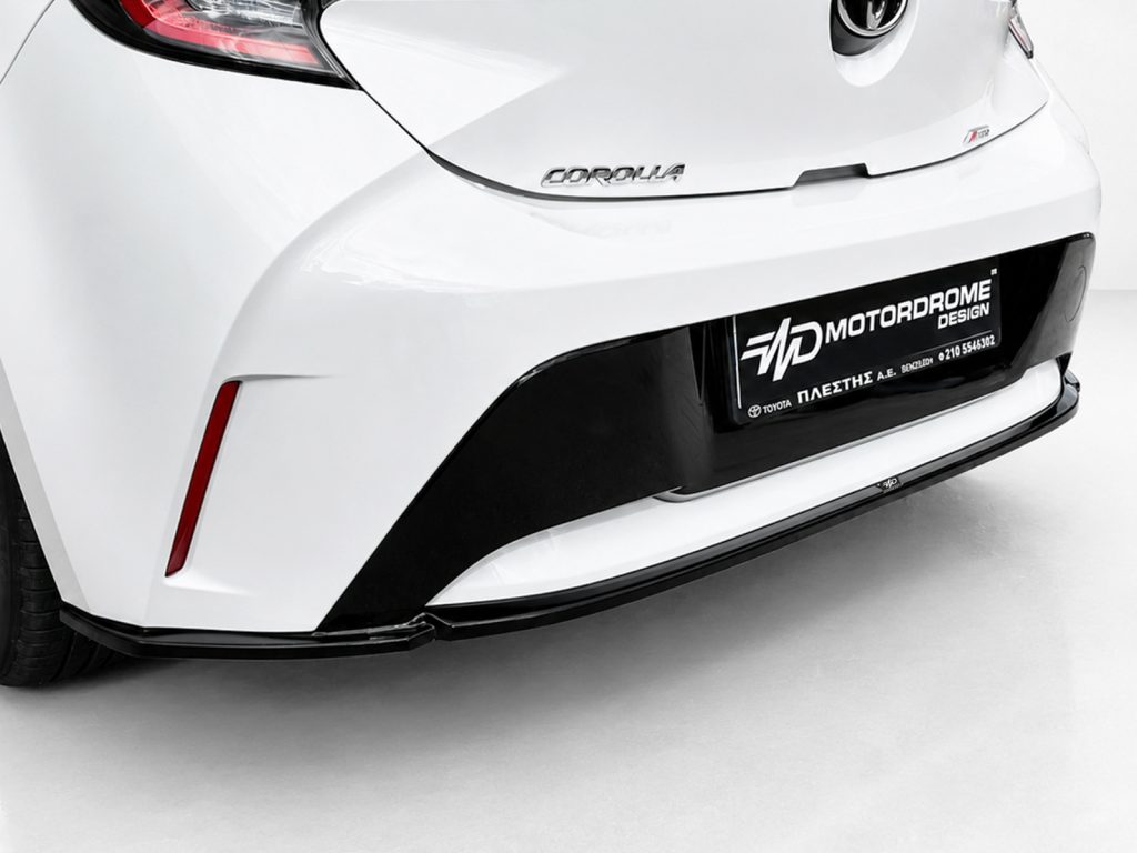 Εικόνα 4 από 5 — Motordrome – Πίσω Σπλίτερ για Toyota Corolla Mk12 Hatchback (2018-) – 1 Τεμ.  (K201-003)