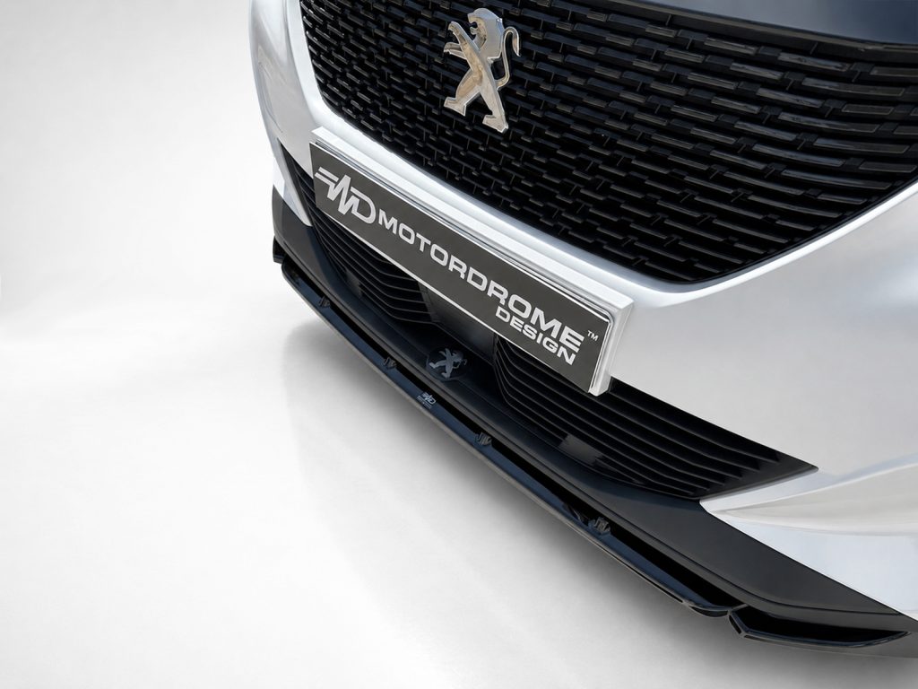 Εικόνα 5 από 6 — Motordrome – Εμπρός Σπλίτερ για Peugeot 2008 Mk2 (2019-2023) – 1 Τεμ.  (K203-001)