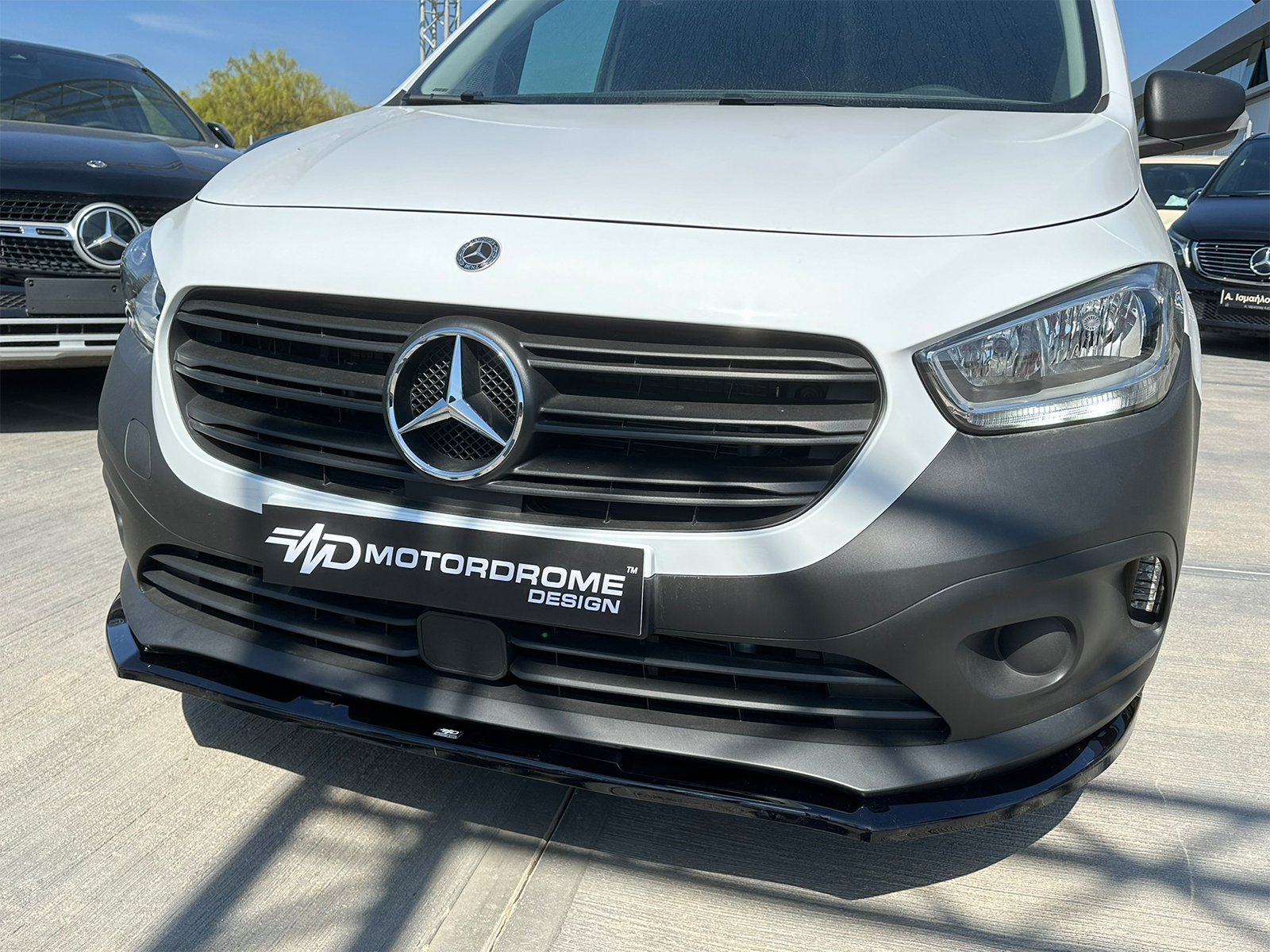 Εικόνα 3 από 7 — Motordrome – Εμπρός Σπλίτερ για Mercedes Citan Mk2 (2021-) – 1 Τεμ.  (K204-001)