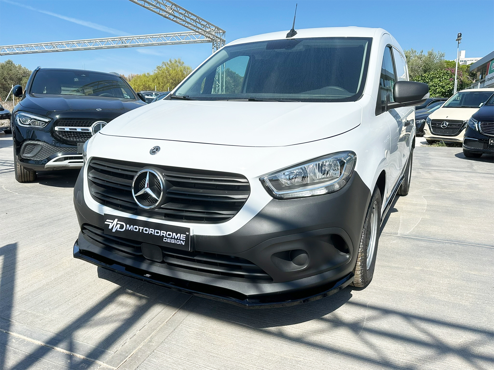 Εικόνα 4 από 7 — Motordrome – Εμπρός Σπλίτερ για Mercedes Citan Mk2 (2021-) – 1 Τεμ.  (K204-001)