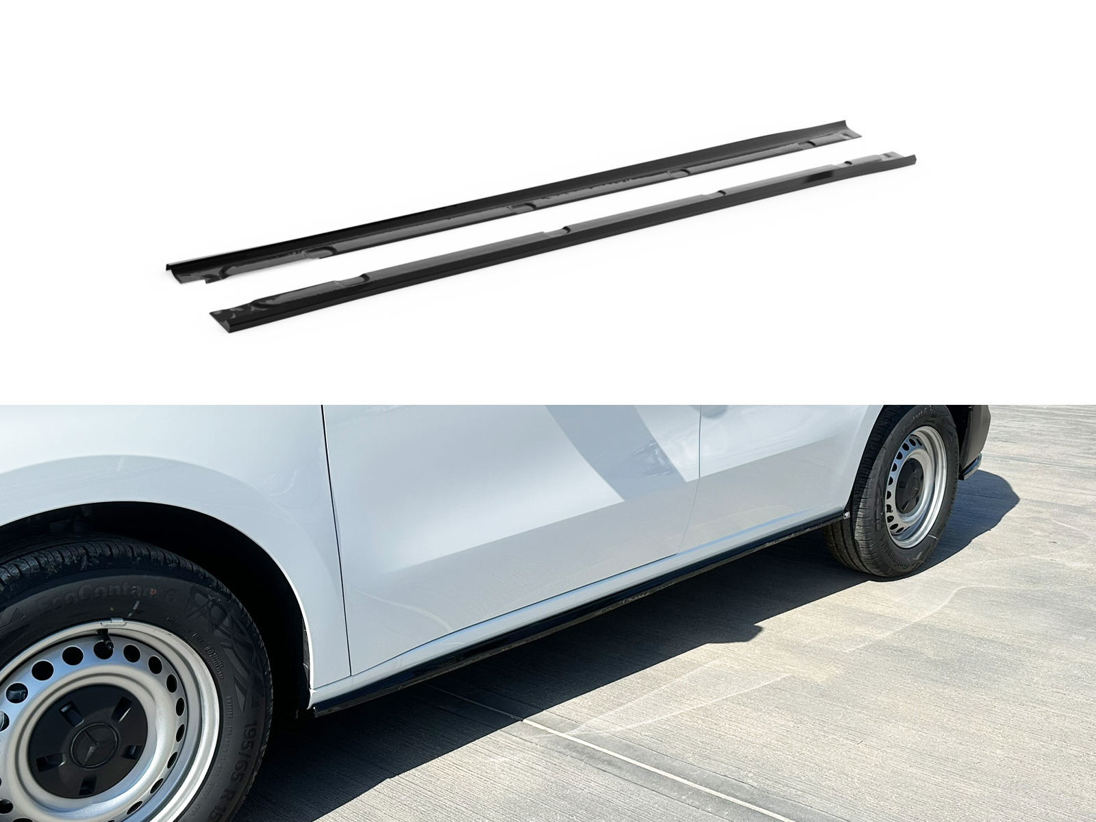 Εικόνα 1 από 5 — Motordrome – Επιπρόσθετα Μαρσπιέ για Mercedes Citan Mk2 (2021-) – 1 Σετ. (K204-002)