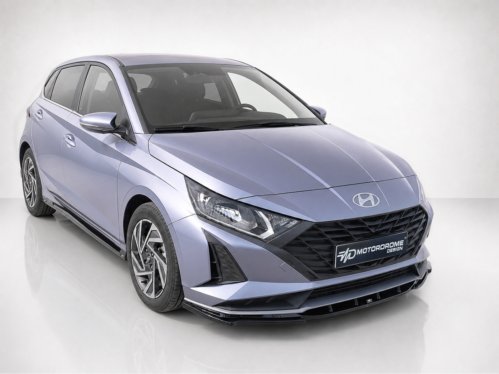 Εικόνα 2 από 5 — Motordrome – Εμπρός Σπλίτερ για Hyundai i20 Mk3 Facelift (2023-) – 1 Τεμ.  (K211-001)