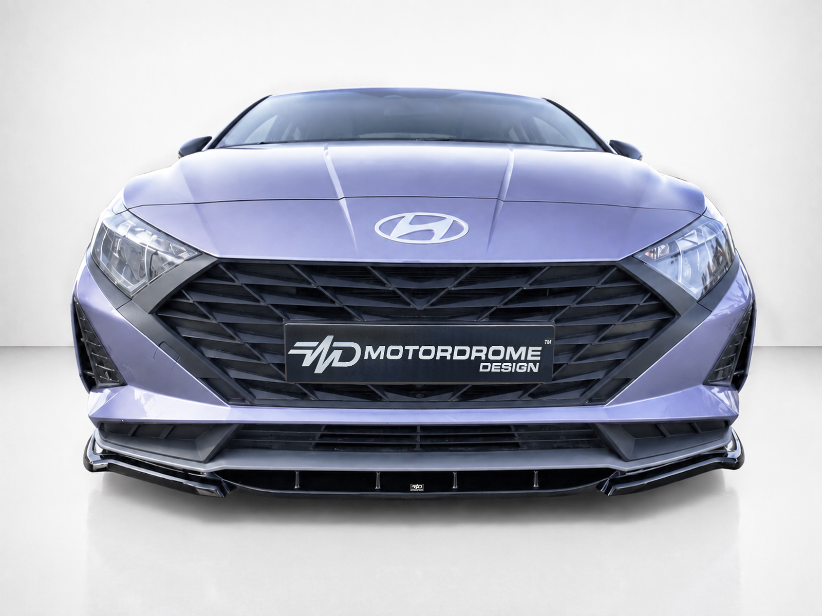 Εικόνα 3 από 5 — Motordrome – Εμπρός Σπλίτερ για Hyundai i20 Mk3 Facelift (2023-) – 1 Τεμ.  (K211-001)