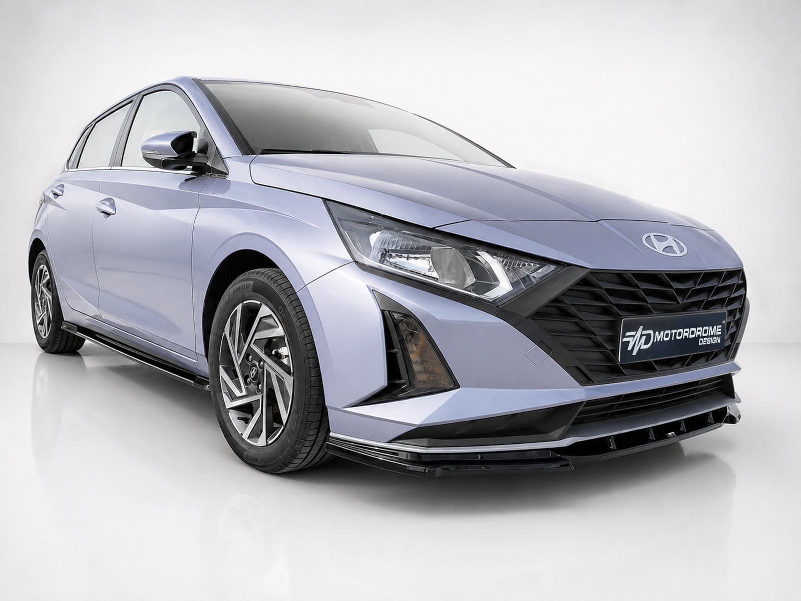 Εικόνα 4 από 5 — Motordrome – Εμπρός Σπλίτερ για Hyundai i20 Mk3 Facelift (2023-) – 1 Τεμ.  (K211-001)