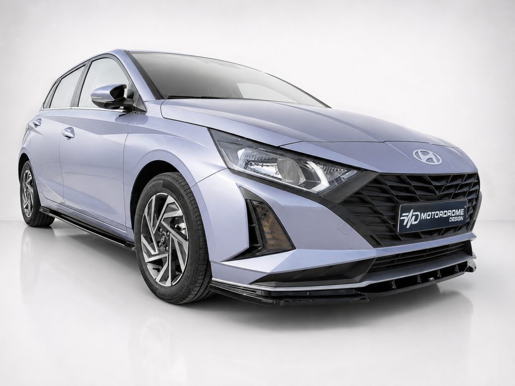 Εικόνα 2 από 4 — Motordrome – Επιπρόσθετα Μαρσπιέ για Hyundai i20 Mk3 (2020-) – 1 Σετ. (K211-002)