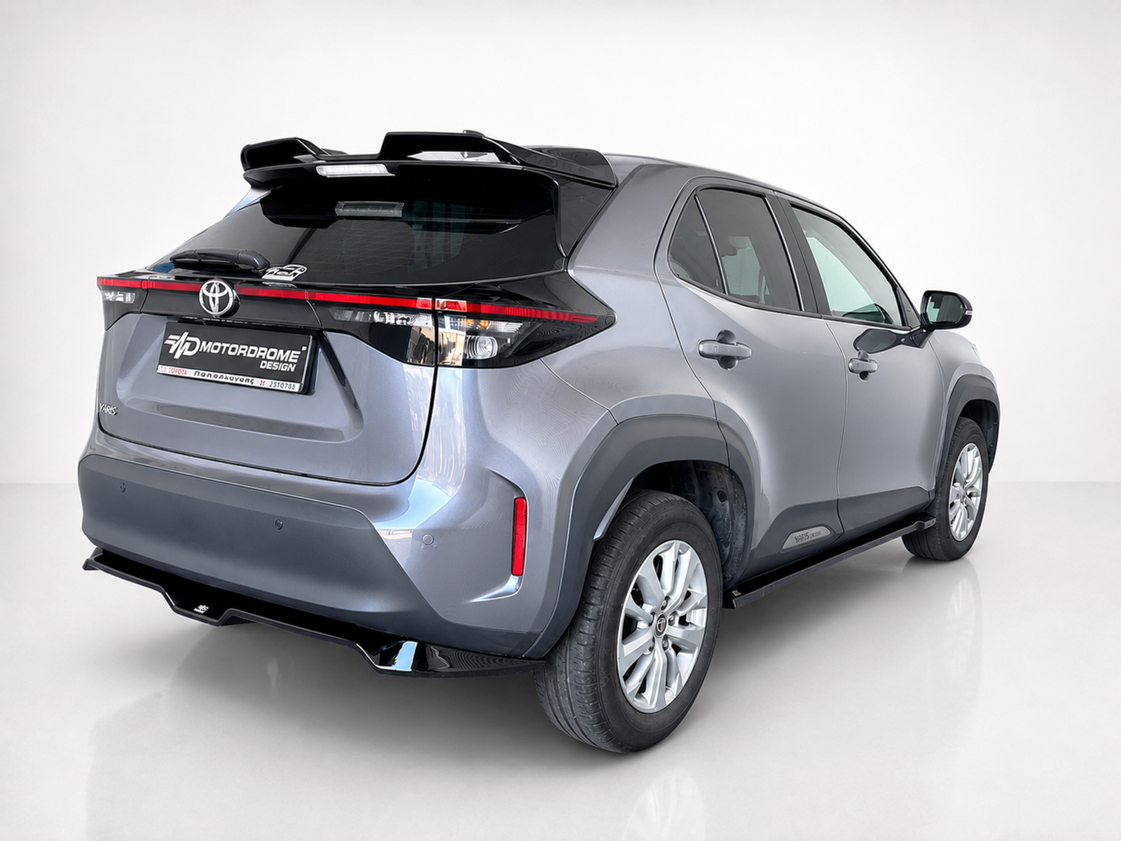 Εικόνα 1 από 4 — Motordrome – Επιπρόσθετα Μαρσπιέ για Toyota Yaris Cross Mk1 – 1 Σετ. (K213-002)