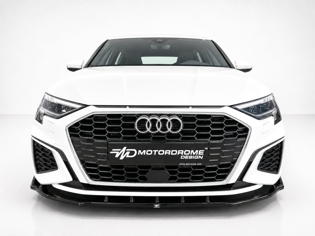 Εικόνα 1 από 5 — Motordrome – Εμπρός Σπλίτερ για Audi S3 / A3 S-Line 8Y – 1 Τεμ.  (K216-001)