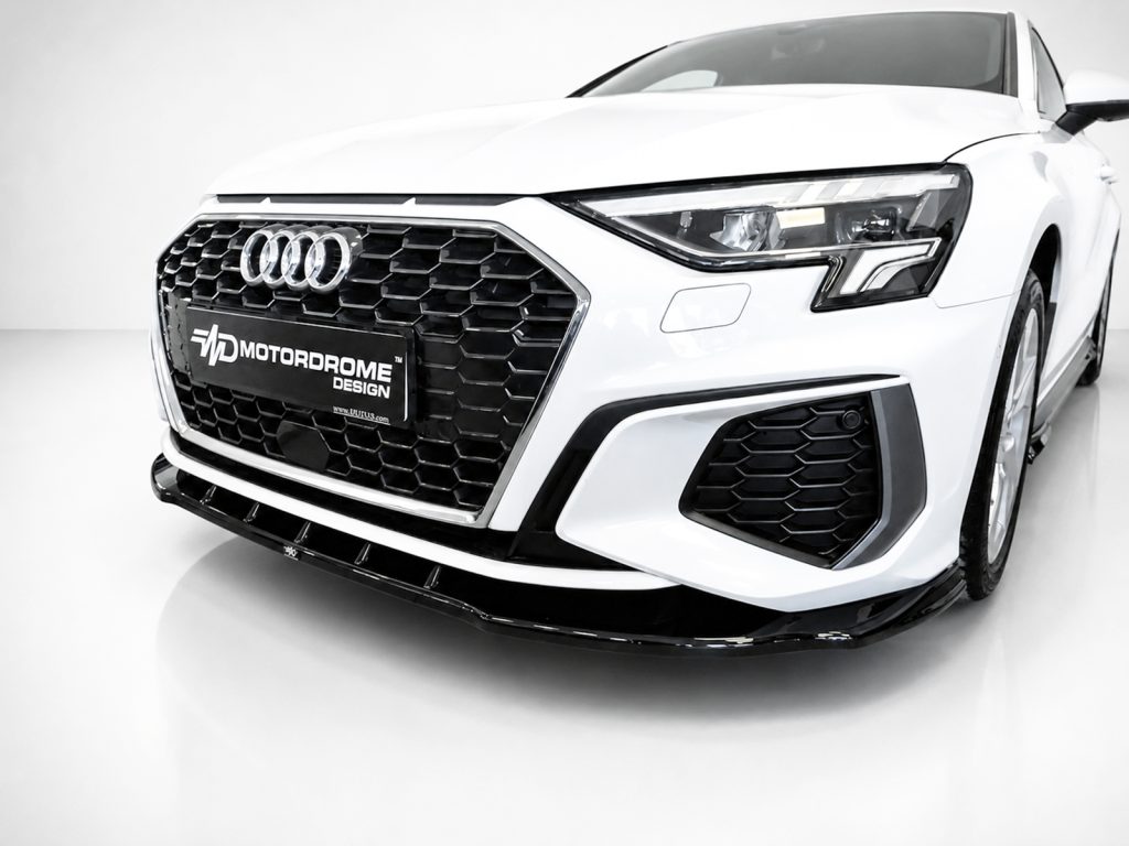 Εικόνα 3 από 5 — Motordrome – Εμπρός Σπλίτερ για Audi S3 / A3 S-Line 8Y – 1 Τεμ.  (K216-001)