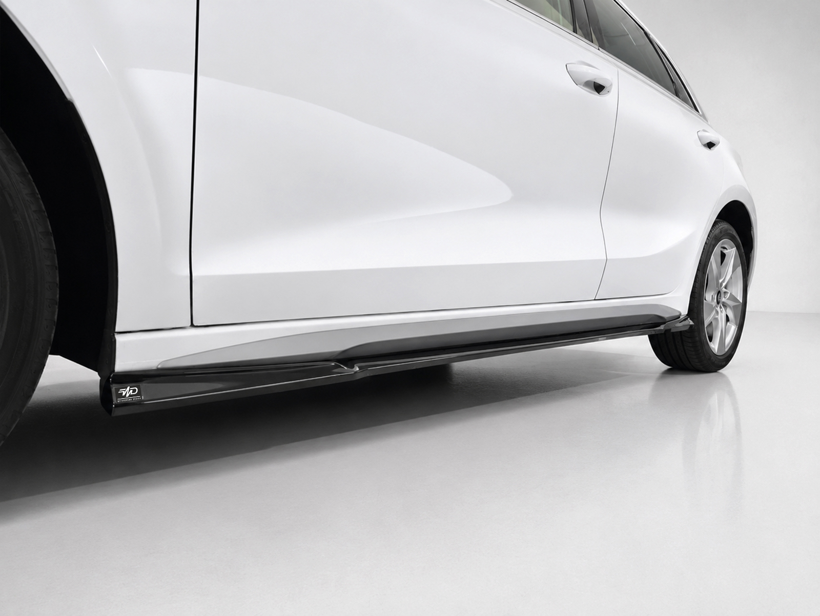 Εικόνα 2 από 4 — Motordrome – Επιπρόσθετα Μαρσπιέ για Audi S3 / A3 S-Line 8Y – 1 Σετ. (K216-002)